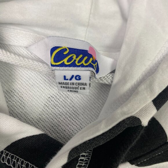 Cows Ice Cream Hoodie Women's Large Men's Medium - Picture 7 of 13